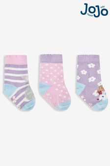Pack de 3 pares de calcetines con setos de Jojo Maman Bébé (426239) | 15 €