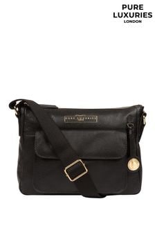 Pure Luxuries London Tindall Leather Shoulder Bag (426280) | €62