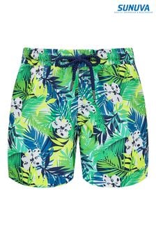 Verde - Pantaloni scurți de baie hawaiiană pentru băieți (426309) | 284 LEI - 298 LEI