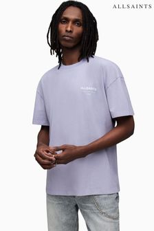 AllSaints Purple Underground Crew T-Shirt (426648) | €78