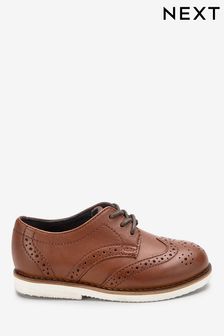 Smart Leather Brogues Shoes