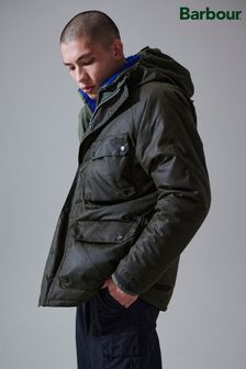 Barbour® Black Valley Waxed Hooded Jacket (427127) | €191