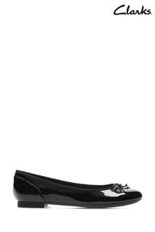 Clarks Black Patent Couture Bloom Shoes (427411) | 63 €