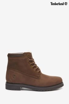 Timberland Brown Hannover Hill Faux Fur Boots (427630) | $288