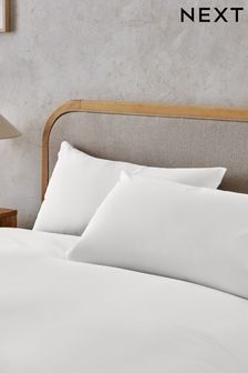 White 144 Thread Count 100% Cotton Pillowcases (428237) | €8 - €10