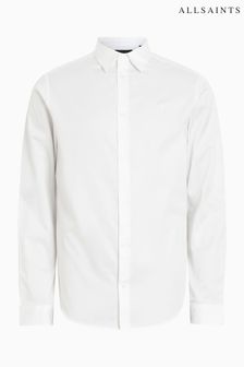 AllSaints White Simmons Shirt (428492) | SGD 182