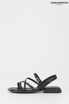 Vagabond Izzy Buckle Black Sandals (428554) | MYR 540
