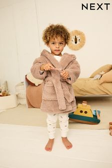 Brown Bear Fleece Dressing Gown (9mths-12yrs) (428951) | AED66 - AED82