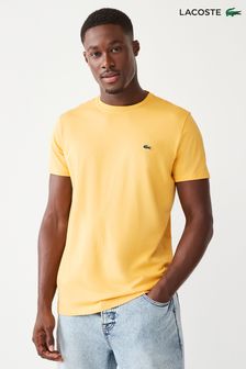 Lacoste Yellow Core Essentials Men T-Shirt (429470) | 351 SAR