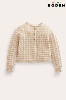 Boden Natural Gold Sparkle Occasionwear Cardigan (430912) | €21.50 - €24