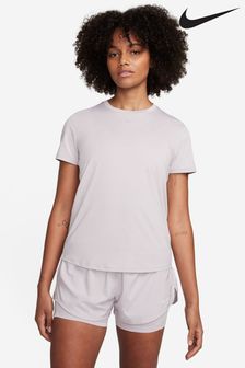 Бледно-розовый - Nike One Classic Dri-fit Short Sleeve Top (431444) | €44