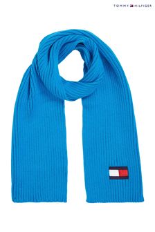 ブルー - Tommy Hilfiger キッズ フラッグ スカーフ (431600) | ￥7,930