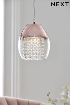 Rose Gold Bella Easy Fit Pendant Lamp Shade (432433) | €45