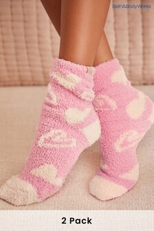 Bath & Body Works Fluffy Socks 2 Pack (432597) | $17