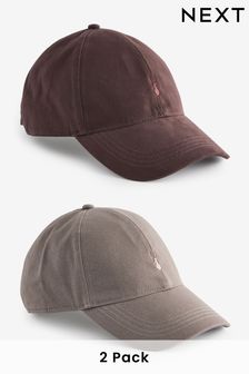 Brown/Neutral Caps 2 Pack (433424) | kr290
