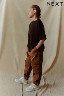 Brown Cargo Trousers (3-16yrs) (434904) | 18 € - 24 €