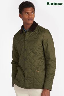Barbour® Khaki Green Heritage Liddesdale Slim Fit Quilted Jacket (435251) | 198 €