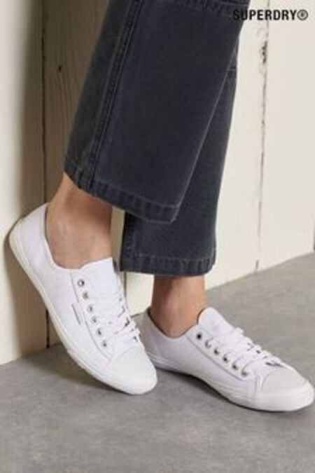 Superdry White Low Pro Trainers (435725) | INR 2,280