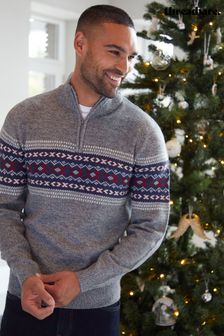Grey christmas jumper hotsell