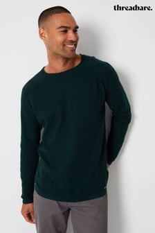 Threadbare Green Cotton Crew Neck Textured Knit Jumper (435997) | 34 €