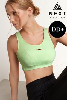Lime Green Next Active Sports DD+ Antibounce Extra High Impact Bra (436707) | $36