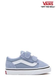Niebieski - Dziewczęce buty sportowe Vans Old Skool (436922) | 220 zł