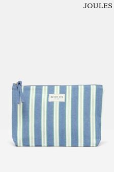 Joules Carrywell Blue Striped Zip Pouch (437118) | HK$174