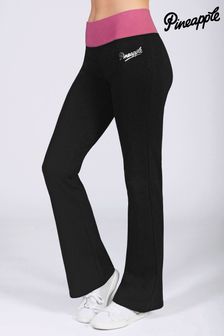Pineapple Contrast Band Jersey Black Trousers (437294) | R549