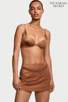 Victoria's Secret Caramel Brown Swim Chain Mini Skirt (437915) | €40