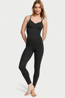 Victoria's Secret Pure Black VS Elevate Corset Jumpsuit (437954) | €79