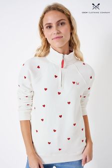Crew Clothing Company Half Zip Sweatshirt (438722) | OMR31