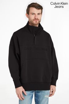Calvin Klein Jeans Embossed half Zip Sweater (438825) | €49