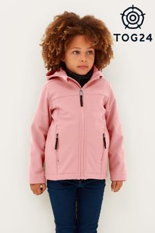 Tog 24 pink Koroma Softshell Hooded Jacket (439263) | SGD 68