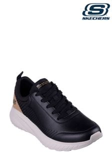 Skechers Black Mens Bobs Squad Chaos Heels Better Trainers (439336) | €79