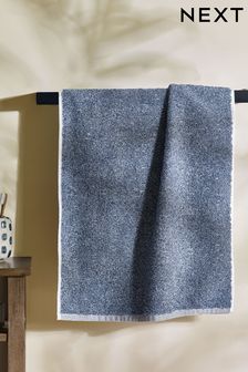 Blue Textured 100% Cotton Towel (440215) | 67 SAR