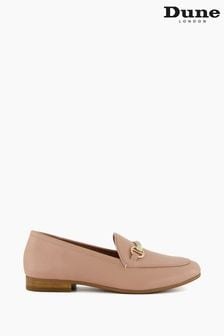 Rosa - Dune London Grandeur Loafer mit schmaler Sohle und Trensendetail (441565) | 65 €