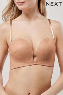 Nude Push-Up U-Plunge Non-Wire Multiway Bra (441591) | R467