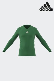 adidas Green Teamwear Base Layer Long Sleeve Top (442103) | $32
