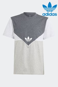 رمادي - Adidas Originals Junior Adicolor T-shirt (442109) | 99 ر.ق