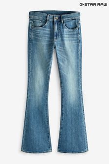 G-Star Womens Blue 3301 Flare Jeans (442259) | 88 €