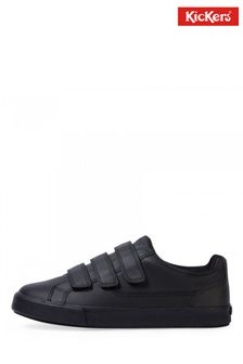 Zapatillas de deporte con tira y hebilla en negro Tovni de Kickers® (442889) | 85 €