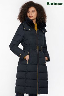 Barbour® Modern Heritage Navy Blue Rosefield Puffer Quilted Coat (443422) | 159 €