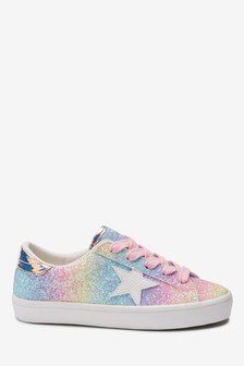 girls rainbow trainers