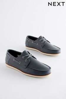 Navy Boat Shoes (444407) | HK$328