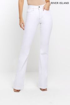 River Island Bauchformende Jeans mit Schlag (444651) | 35 €