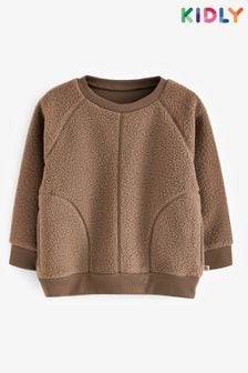 KIDLY Sherpa Sweatshirt (444946) | kr400
