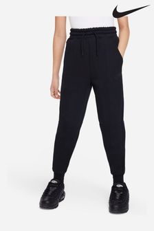 Czarny - Spodnie do biegania z polaru Nike Tech (445015) | 475 zł