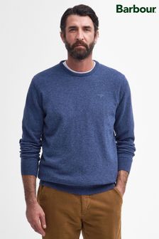 Barbour blue jumper discount