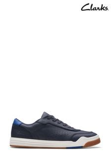Clarks Navy Urban Solo Trainers (445634) | kr649