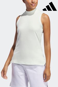 أخضر فاتح - Adidas Golf Womens Ultimate 365 Sleeveless Mock Neck T-shirt (445837) | 211 د.إ